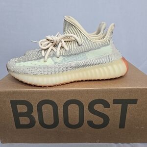 Yeezy Boost 350 v2 Citrin Non-Reflective (FW5318) Men’s Size 5.5 US, NIB Adidas.